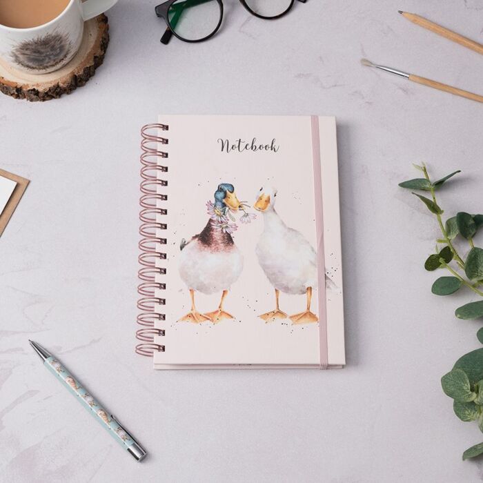 Not a Daisy Goes By Duck Notebook